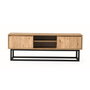Hanah Home Belinda 180 Soporte de TV Negro y Pino